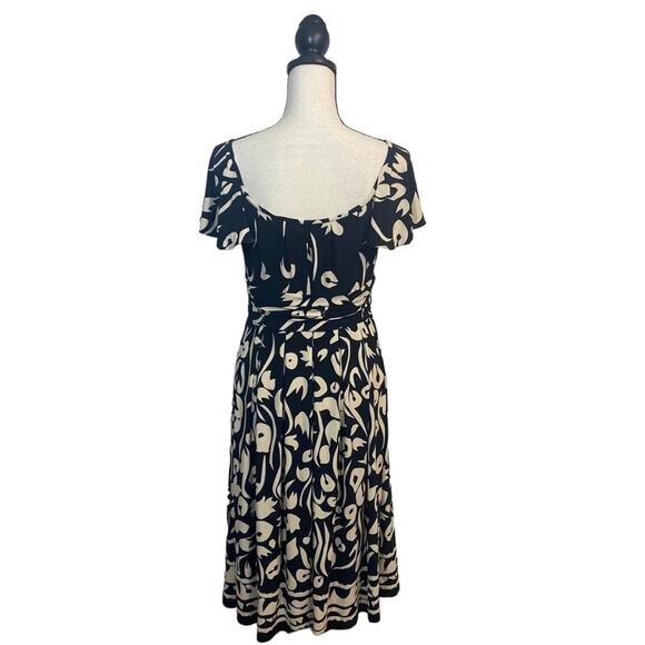 Jones New York Convertible Flutter Sleeve Dress Size 8 - Picture 2 of 7